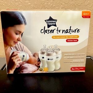 Tommee Tippee Closer to Nature Baby Bottles, 11 oz, 3 pack